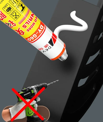 White Adhesive Sealant 320ml High Load Bearing Construction Glue For Interior Wall