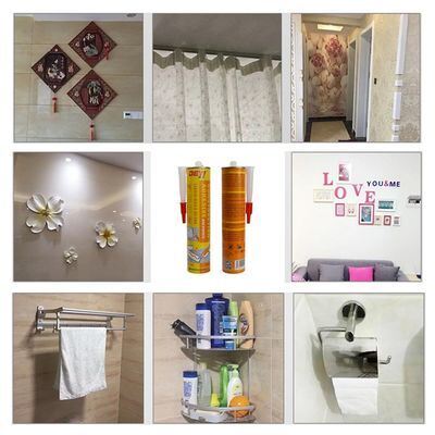 SBS Nail Free Adhesive High Strength Metal Glue Construction Sealant For Kitchen And Bathroom