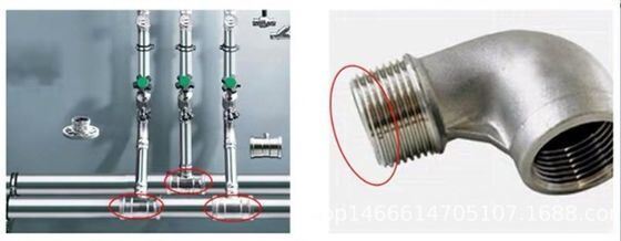PTFE Thread Sealing Tape High Temperature Waterproof Sealant For Metal Pipe