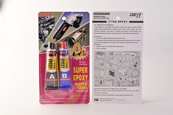30-Minute Fast Curing Epoxy Resin Adhesive High Strength Waterproof Glue For Metal Plastic Wood Construction Repair