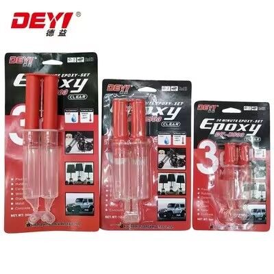 30-Min Fast Curing Clear Two-Part Epoxy Putty Resin Adhesive High Strength Non-Shrink For Construction Materials Repair