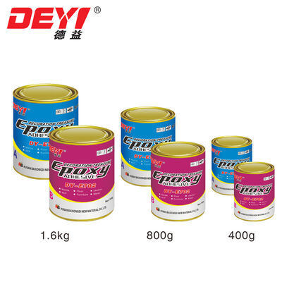 Two-Part Epoxy Resin Glue High Strength Decoration Adhesive Anti-Aging For Decorative Film And Building Materials