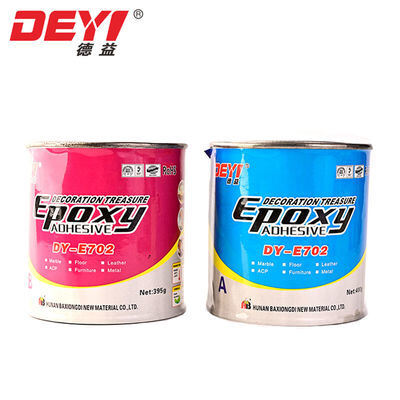 Two-Part Epoxy Resin Glue High Strength Decoration Adhesive Anti-Aging For Decorative Film And Building Materials