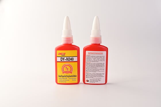 Threadlocker Adhesive Anaerobic Glue Light Yellow Designed to Provide Secure and Leak Proof Thread Locking in Assemblies